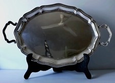 Splendido Vassoio Veneziano In Argento 800  658 G. Stile San Marco