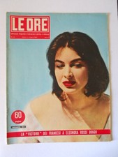 LE ORE 56 1954 Eleonora Rossi Drago Vittoria Inter Scudetto festeggiamenti [G790