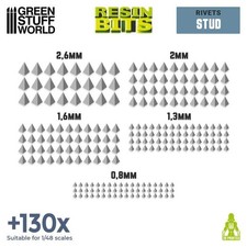 Set stampato in 3D - Borchie