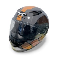 Casco integrale OGK Kabuto Japan HQ KAMUI 3 JM nero arancione taglia S...