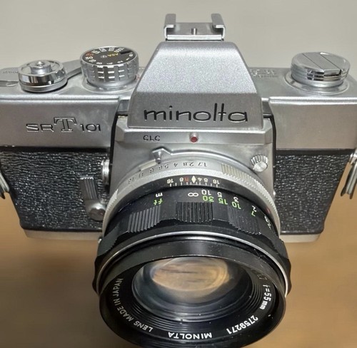 Minolta srt 101 argento mm - argento,