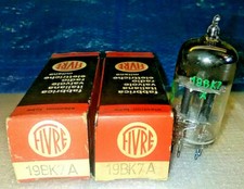 19BK7A Stock 2 pezzi, VALVOLE NOS Fivre  Nuove Rimanenze