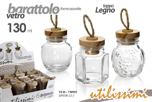 Barattoli tappo legno - tappo,