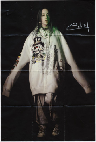Poster bad guy - cd, autografato