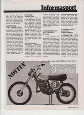 advertising Pubblicità-MOTO YAMAHA YZM 125 H2O 1976-MOTOGIAPPONESI MX VINTAGE