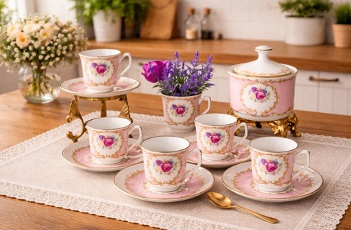 Set tazze piattini limoges - set,