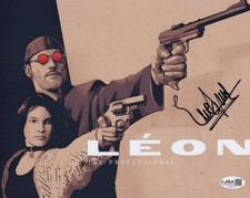 Foto autografa firmata Eric Serra 8x10 Leon il compositore professionista JSA COA