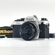 [Ecc+5/Cinturino] Nikon NUOVA FM2 FM2N fotocamera reflex pellicola Ais 50 mm f/1.8 obiettivo dal GIAPPONE