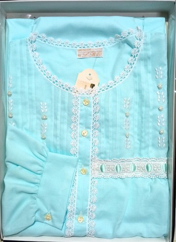 Camicia notte donna mussola - notte,