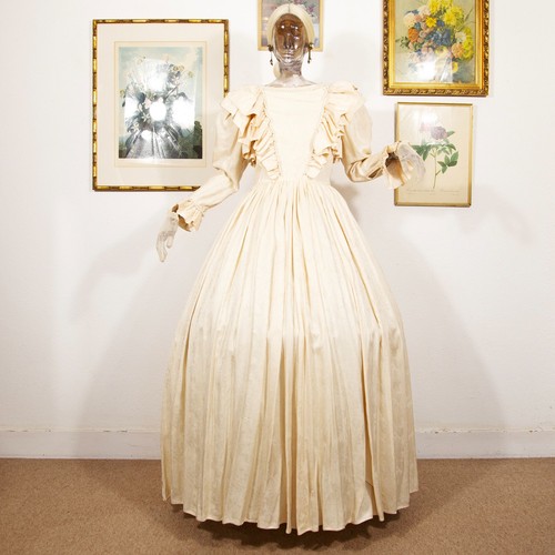 Abito sposa vittoriano in - da,
