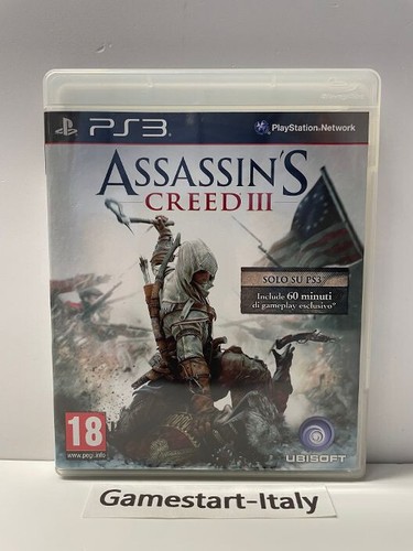 Assassin creed iii sony - assassin's, 3