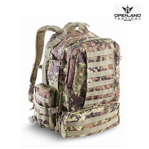 Zaino militare vegetato - vegetato, 60
