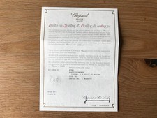 Anello ufficiale Chopard Happy