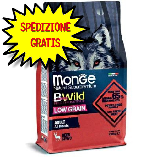 Monge cane crocchetta bwild - monge,
