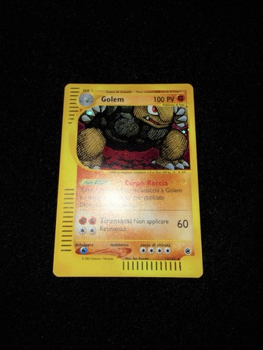 Carte pokemon golem - carte, nm+