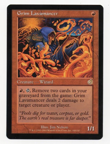 Grim lavamancer - grim,