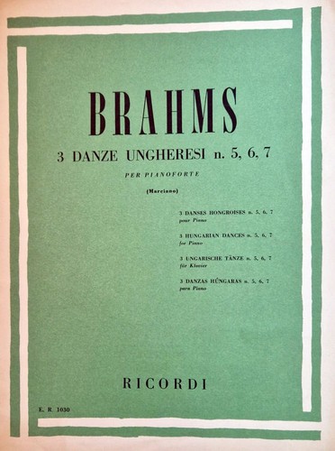 Brahms danze ungheresi - brahms,