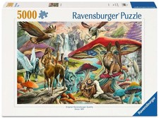 Ravensburger Puzzle 12001421 Funghi e Miti 5000 pezzi 17+ anni