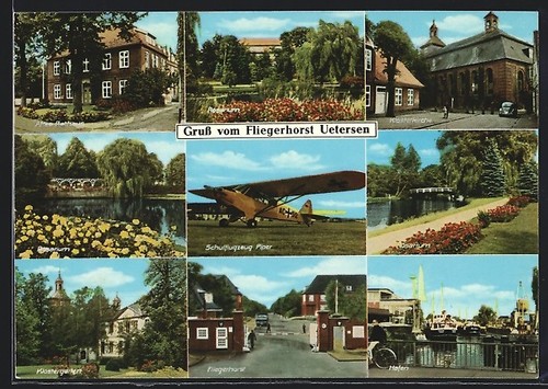 Uetersen fliegerhorst - ak, uetersen,