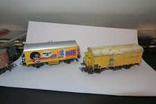 MARKLIN 326  IN FUSIONE ANNO 1950  E  CARRO FRIGO PUBLICITARIO