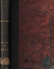 Archivio Giuridico Filippo Serafini Anno 1907. . AA.VV.. 1907. .