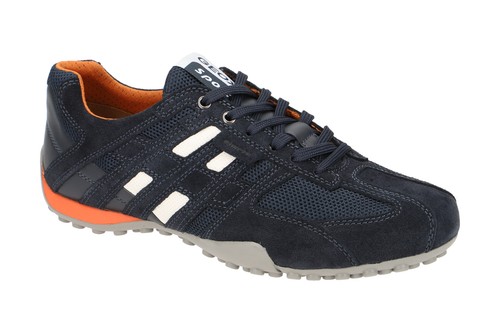 Geox scarpe snake blu - geox,
