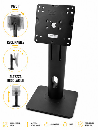 Stand monitor vesa regolabile - monitor,