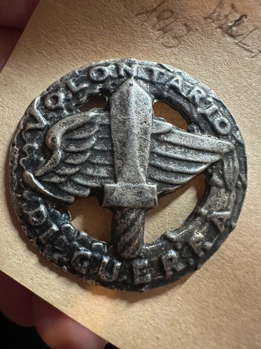 Distintivo volontari guerra - distintivo,