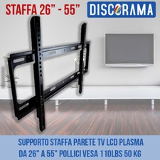 SUPPORTO STAFFA PARETE TV LCD