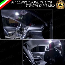 KIT LED INTERNI A LED COMPLETO TOYOTA YARIS MK2 LED CANBUS 6000K CON GARANZIA