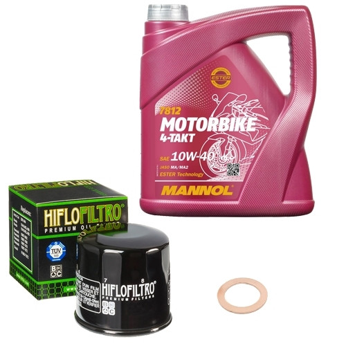Kit filtro olio hiflo mannol - kit,