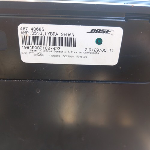Amplificatore bose - amplificatore,