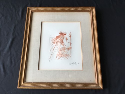 Salvador dali hand signed - salvador,