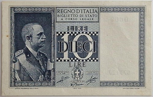 Lire biglietto stato - 10,