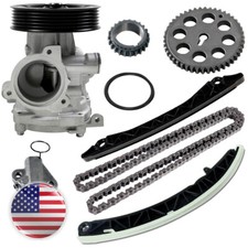 Water pump timing chain kit - pump,