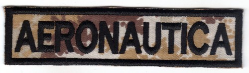 Patch aeronautica 12x3 - aeronautica, cm