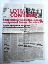quotidiano LOTTA CONTINUA
