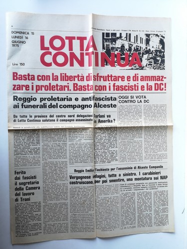 Quotidiano lotta continua - quotidiano,