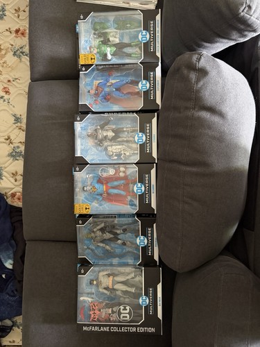 Lotto figurine mcfarlane - mcfarlane, dc