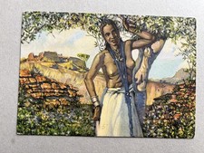 m) Cartolina militare AOI Colonie fiori Gelsomini di Macallè D'Ercoli 