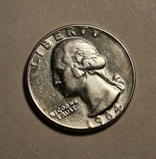 USA - QUARTER DOLLAR 1964 D -