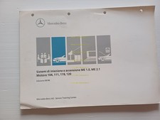 Mercedes manuale officina iniez-accensione ME1.0-2.1 motore 104-111-119-120 1996