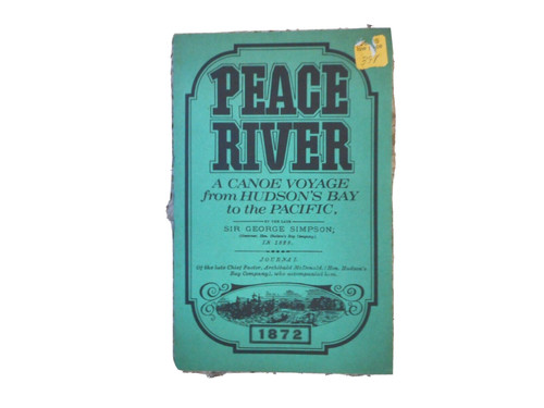 Peace river canoe - peace, from