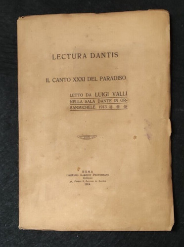 Lectura dantis canto xxxi - dantis,