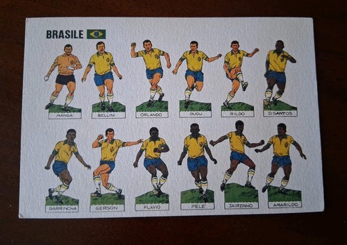 Cartolina calcio mondiali 1966 - mondiali,