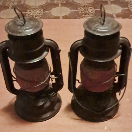 Coppia lanterne petrolio - lanterne, a