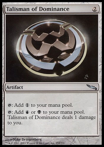 Mtg talisman dominance exc - talisman, of
