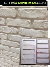 STAMPO x FINTA PIETRA RIVESTIMENTO MATTONE IN GESSO CEMENTO VENEER STONE MOLD