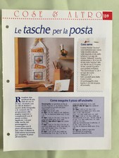 Schema punto croce Ricamo Le tasche per la posta papere 