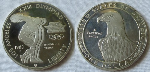 Moneta argento dollaro usa - argento,